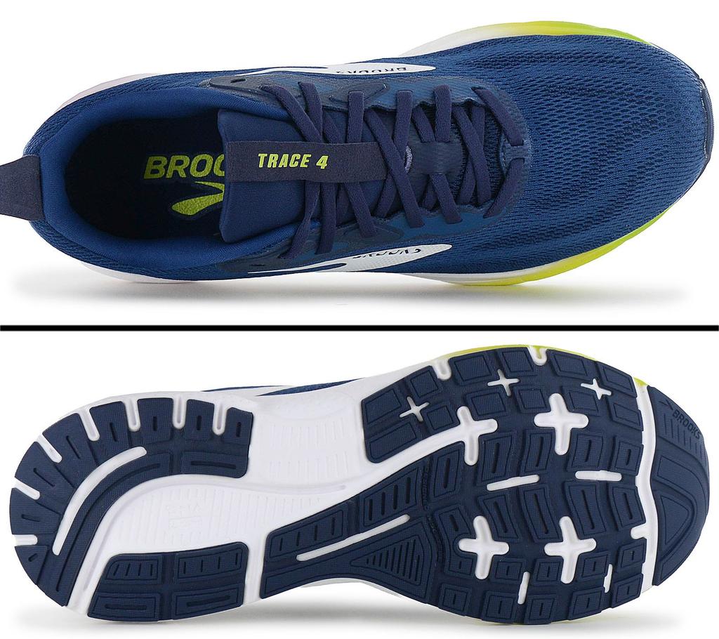 Brooks Trace 4 - Herren Laufschuhe Blau 1104521D-490 ORIGINAL