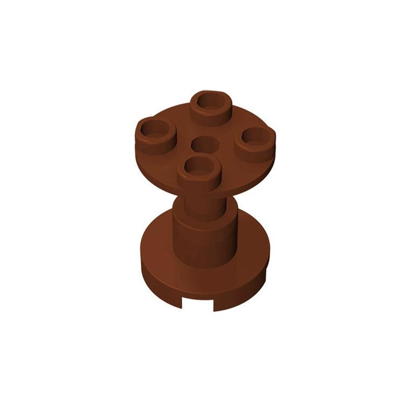 

50pcs 19798 3940 Support 2x2x2 Building Blocks Stand With Blind Hole Educational Bricks Particle Puzzle Toy Children Gifts 50pcs коричневий