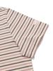 K2 For:Rest Striped Short Sleeve T-Shirt W_Light Pink