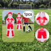 Nafukovací fotbalová figurína Vzduchová figurína Driblování Přihrávky Cvičení Lehké fotbalové tréninkové tyče