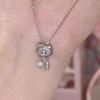 2025 New Popular Temperament Cat Necklace Women's Light Luxury Niche Design Cute Smart Collarbone Chain