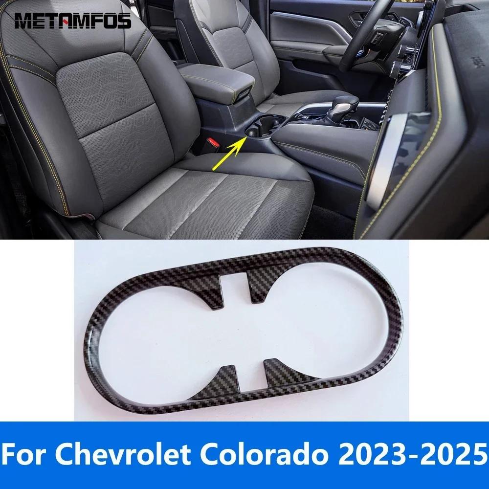 Accessories For Chevrolet Colorado  2024 2025 Carbon Fiber Door Bowl Gear Shift Box Trim Window Lift Switch Cover Cup Frame
