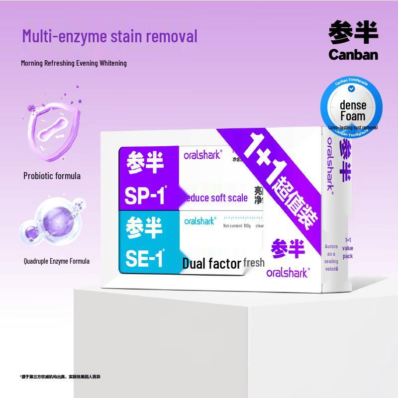 Canban Aurora White Whitening Toothpaste Value Pack