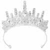 Prinzessin Kristallkrone Tiara Mädchen Geburtstag Stirnband Auftritt Laufsteg Kleid Accessoires Königin Königin Krone