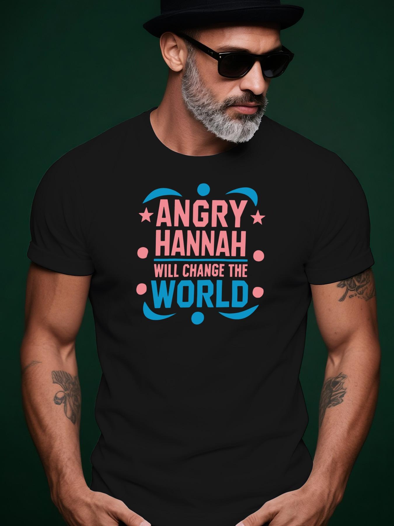 Graphic Tshirt Graphic Tshirt with ANGRY HANNAH WILL CHAN... XL