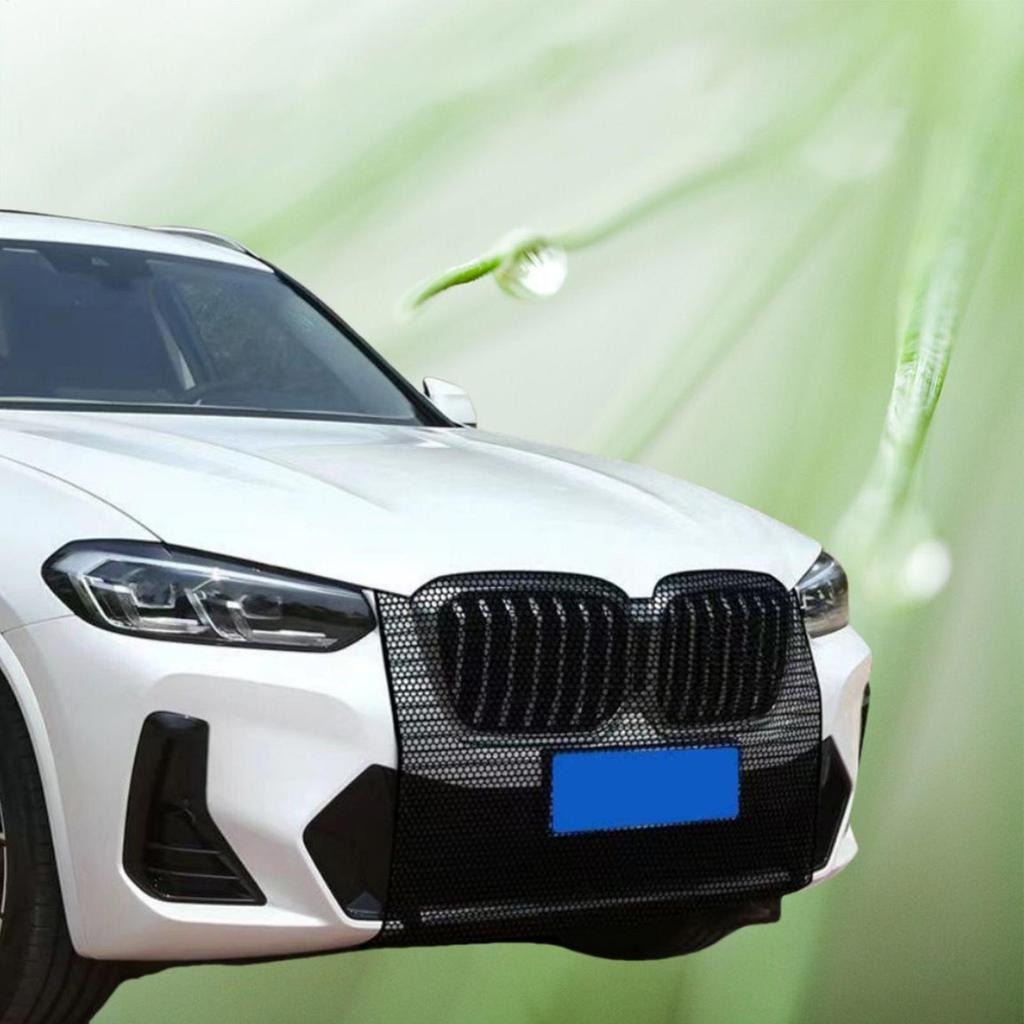 Car Grille Net Front Bumper Grill Cover Anti-Clogging Cover For Radiator Vehicle Prevent Stone Dirt And Leaf From Flying Into
