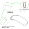 PIUGILH Gear Shift Knob Cover Compatible with Land Rover Defender 90 110 130 2020 2021 2022 2023, Car Center Gear Shift Cover Trim Accessories