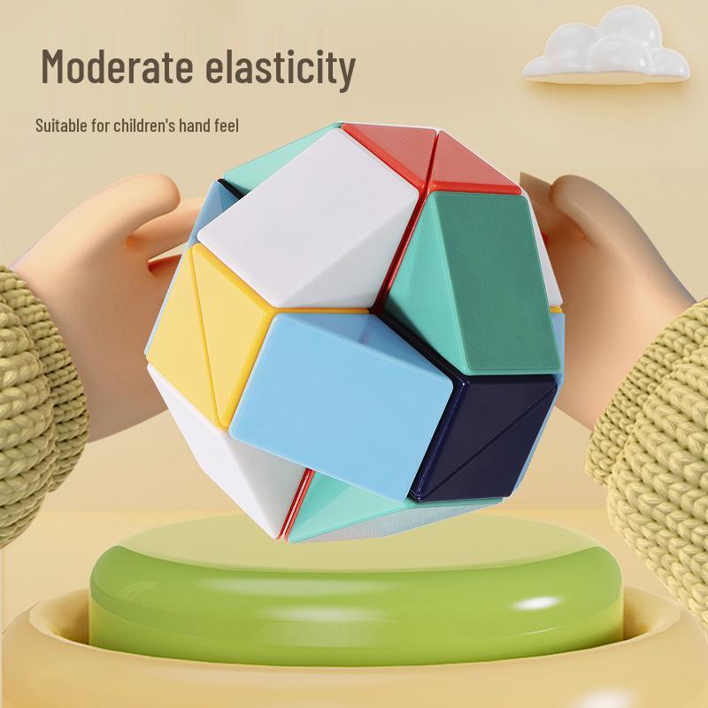 Folding Magic Ruler Set: Colorful Educational Toy for Kids - 24/36/48/60/72 pcs.