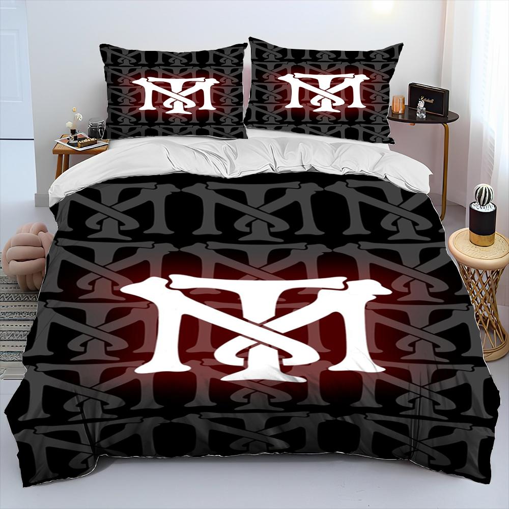 Film Scarface Tony 3D-Druck Bettdecke Bettwäsche-Set, Bettbezug Bett-Set Steppdeckenbezug Kissenbezug, King Queen Größe Bettwäsche-Set Kind