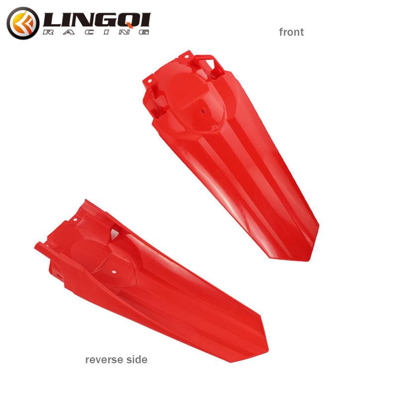Black Plastic KAYO T4 Rear Wheel Fender Cover Splash Guard Mudguard Protector Universal For Electric Motorcycle Accessories ATV