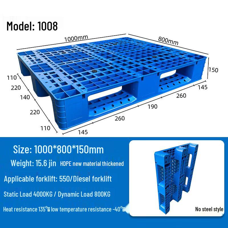 JINLI Industrial HDPE Plastic Pallet