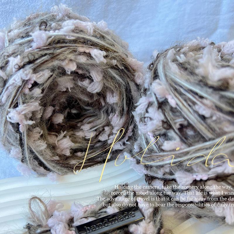 80g/ball Colorful Soft Knitting Yarn Hand Woven Sweater Blanket Handmade Crochet Blend Yarn DIY Bag Hat Scarf Thread Line