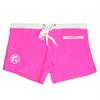 UXH Men's Stylish Stripe Quick-Dry Nylon Swim Trunks with Pockets