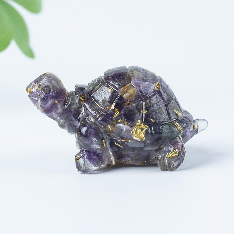 1PC Simulated Turtles Table Ornaments Mini Party Decorations Collectible Figurines Craft Colorful Home Multiple Options Available