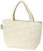 Skater Quilted Insulated Lunch Tote Bag with Snoopy Design Pockets, (KBCT9-A)