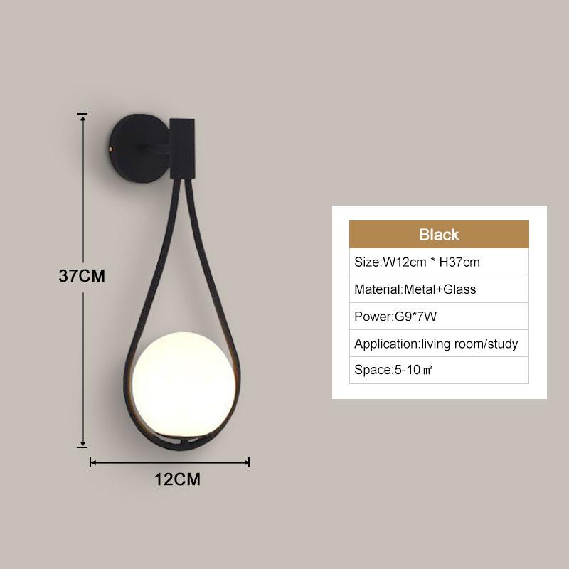 

Внутренние светодиодные настенные светильники, настенные светильники для спальни, гостиной, настенное бра из матового стекла для коридора, прохода Cool White