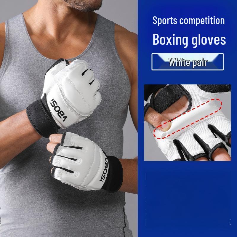 Tingbai Professional Half-Finger Training Gloves