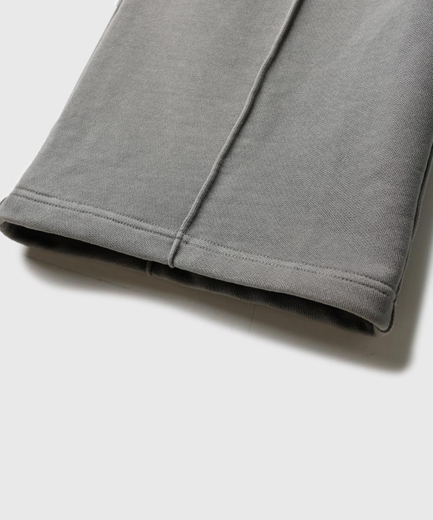 JEMUT Noir Pigment Wide Sweatpants Ash Grey Sjlp2655