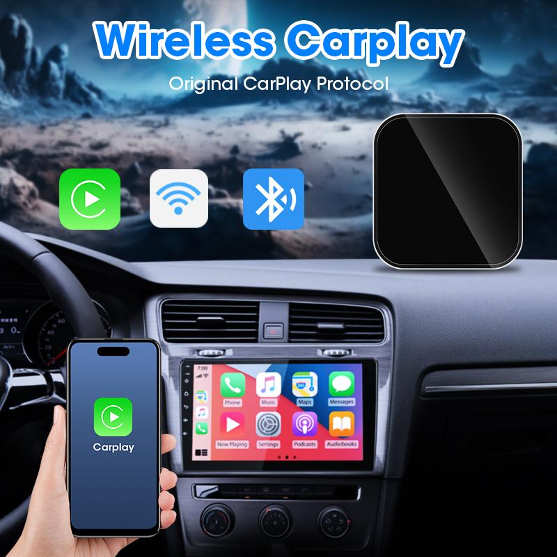 Hot 2in1 Android 12 System Wireless CarPlay Box Android Auto Adapt For Wired CarPlay Display To Wireless Smart Box OEM Upgrade