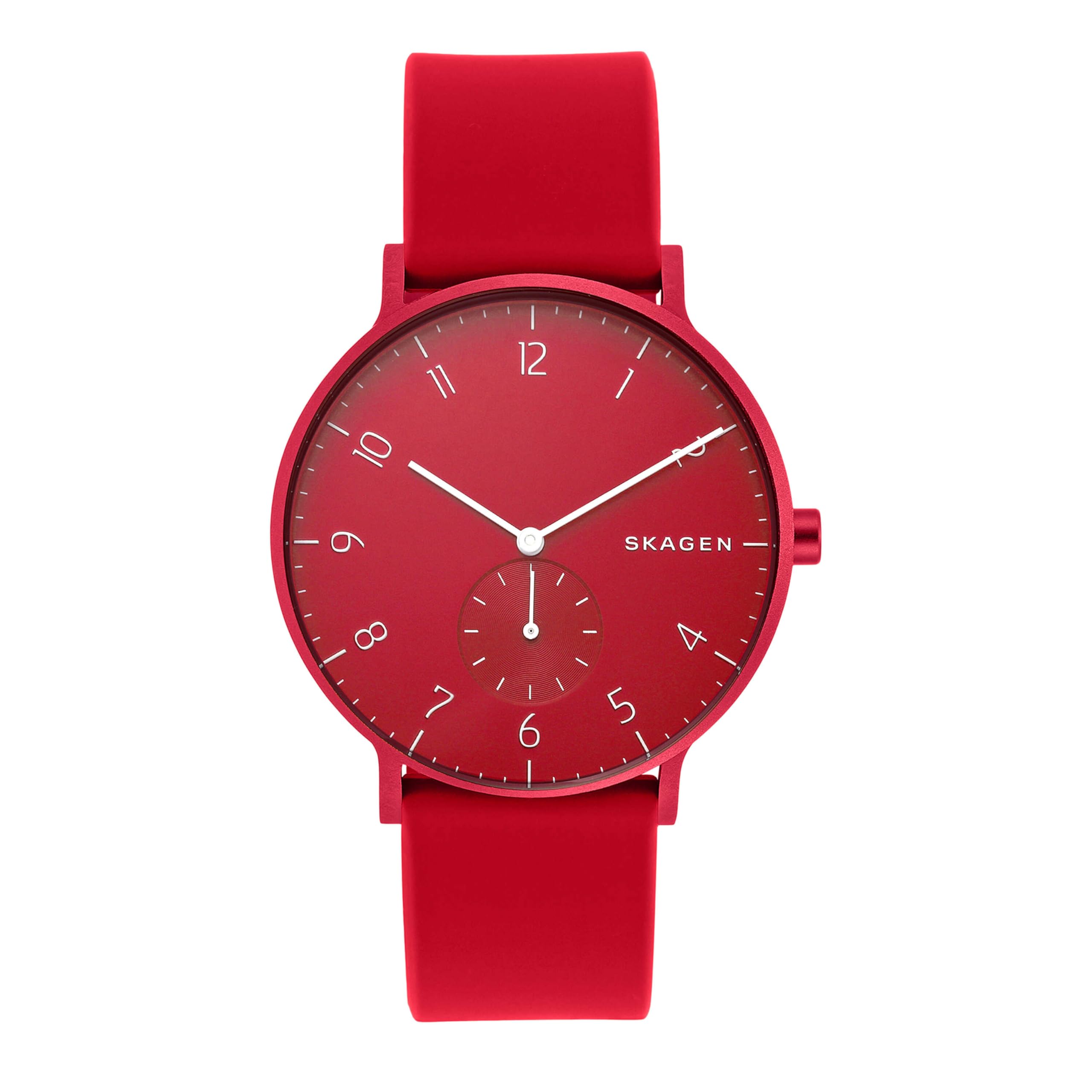 

Красные часы Skagen Aaren Kulor SKW6512I,