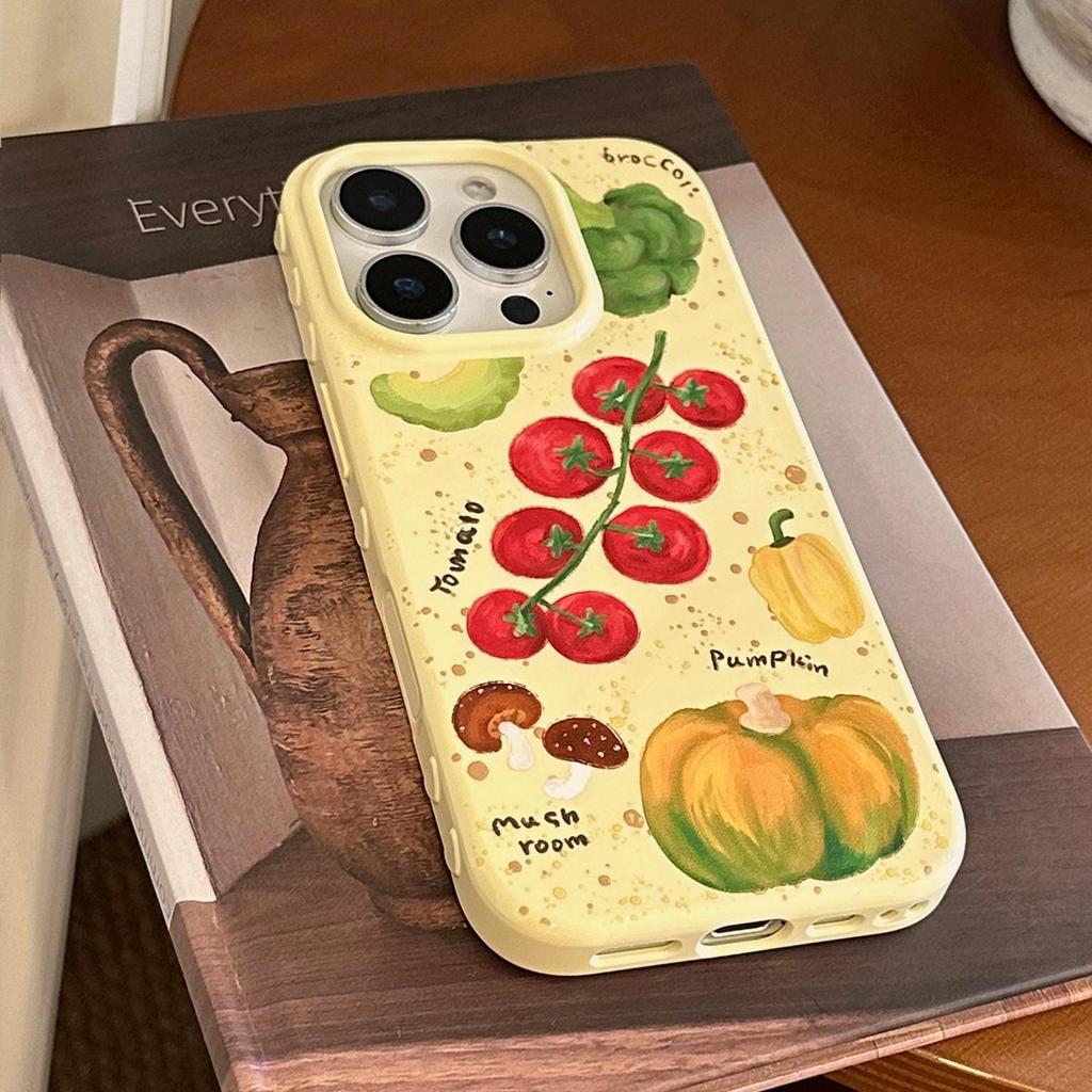 Creative Pumpkin Vegetable Phone Case for iPhone 17 iPhone 17 Pro Max