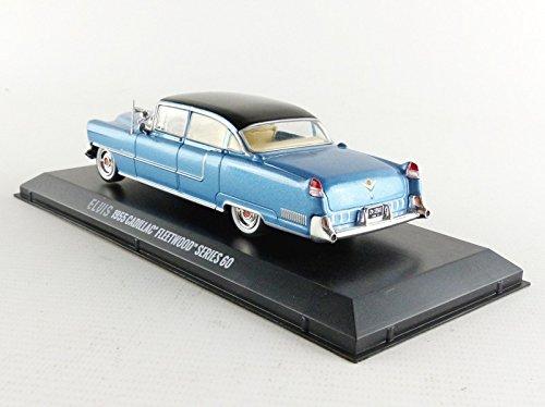 Greenlight 1/43 Scale 1955 Cadillac Fleetwood Series 60 "Blue Cadillac" Featuring Elvis Presley (1935-77)
