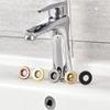 HOT Sink Overflow Cover Decor Cap Metal Copper Bathroom Washbasin Hole Trim Overflow Ring Bathtub Faucet Accessories 23-25mm