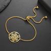 Lucktune Stainless Steel Angel Seal Archangel Metatron Cube Rope Bracelets for Women Spiritual Amulet Jewelry Anniversary Gifts