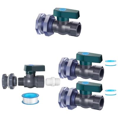 Robinet de Seau à Pluie 3/4 pouce Fournitures de Jardin Contenant d'Eau Seau à Pluie Jardin Adaptateur de Robinet de Jardin PVC Tuyau Robinet de Jardin