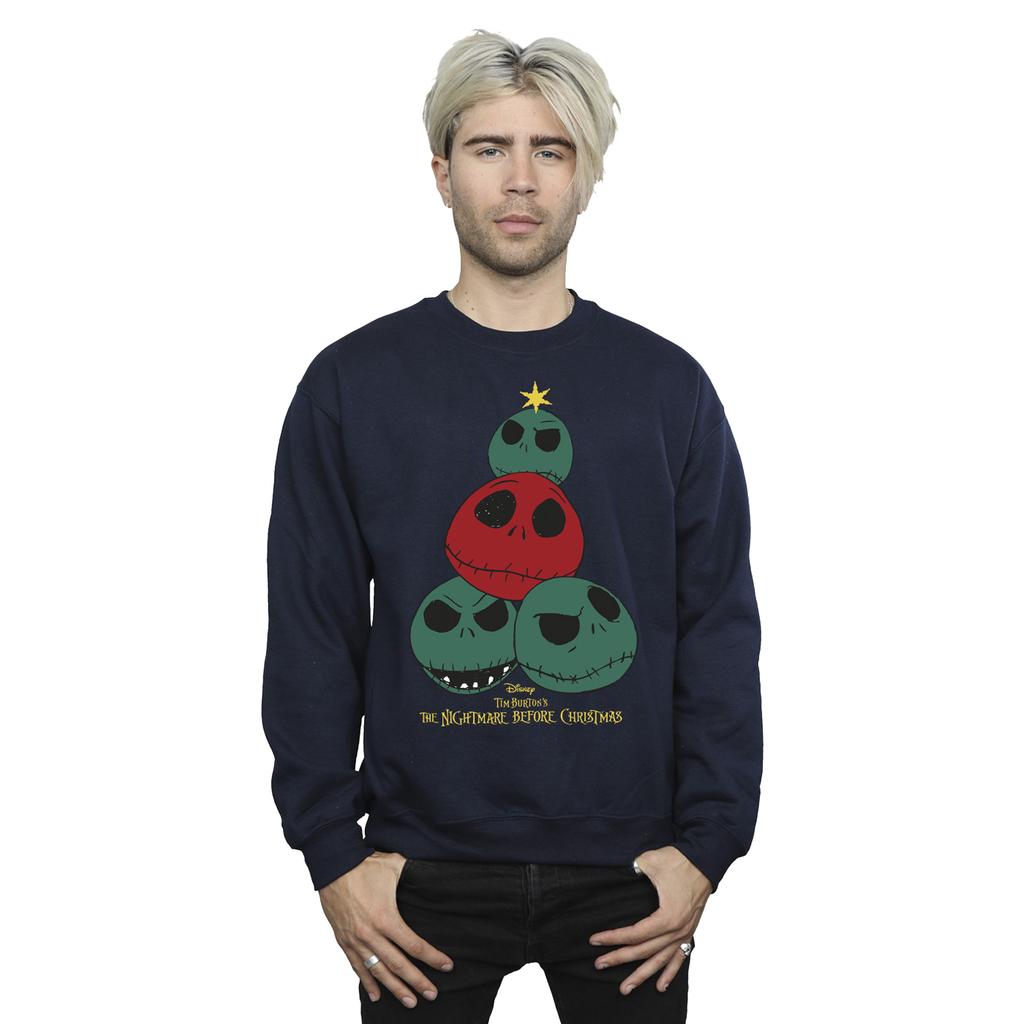 The Nightmare Before Christmas Mens Tree Sweatshirt