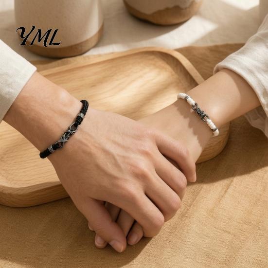 Minimalist Boho Jewelry Gift Braided Bracelet for Men Women, Handmade Adjustable String Casual Fashion Wrist Bracelet, Romantic Woven Rope Wristband