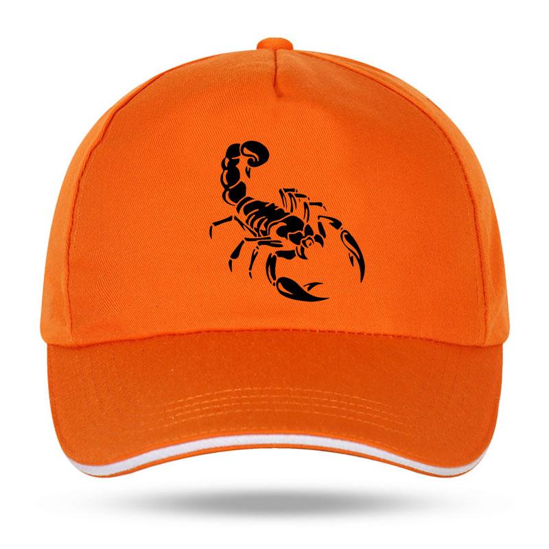 New Unisex Women Fashion Scorpion Baseball Caps for Hip Hop Cotton Trucker Cap Bone Dad Hats