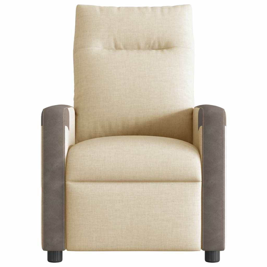 Relax Chair Electric Cream Fabric