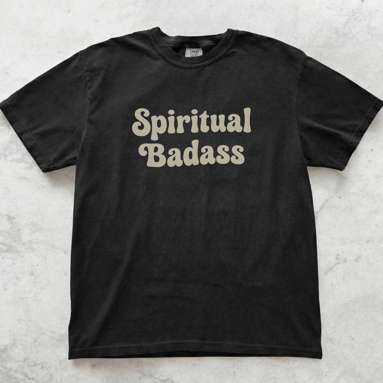 Spiritual Badass Shirt, Funny Spiritual T shirt, Manifestation Tee, Empowered Mindset Graphic Shirt S