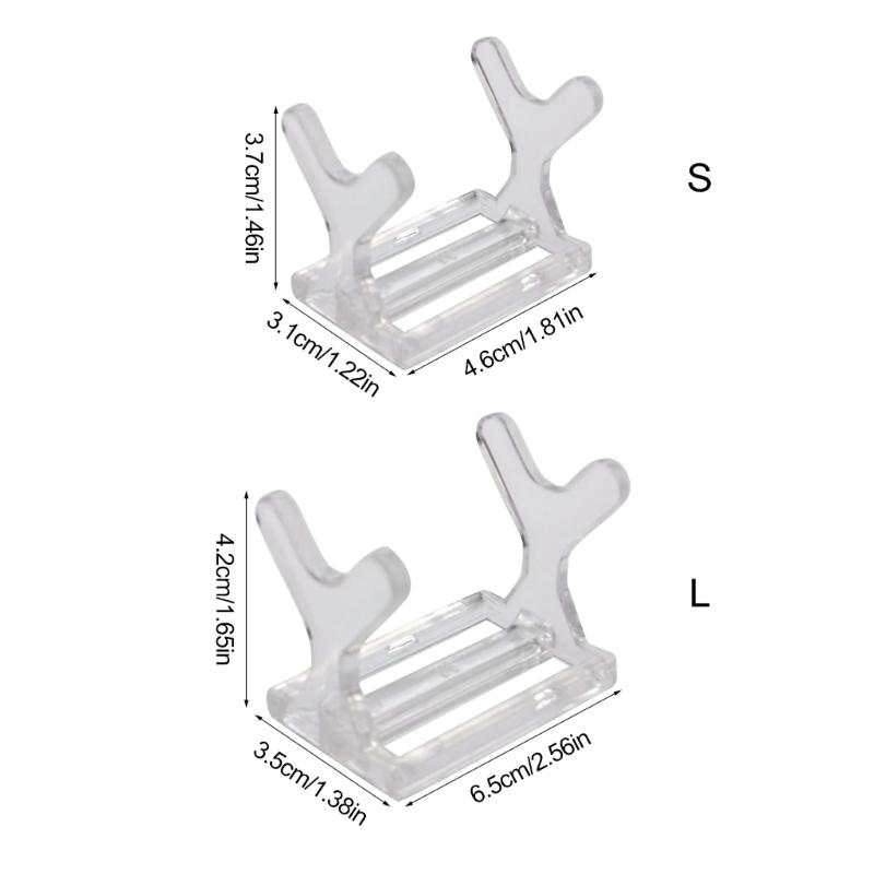 Clear Fishing Lure Showing Stand Compact Fishing Baits Holder Showing Stand Baits Wobbler Display Shelf Easy To Use