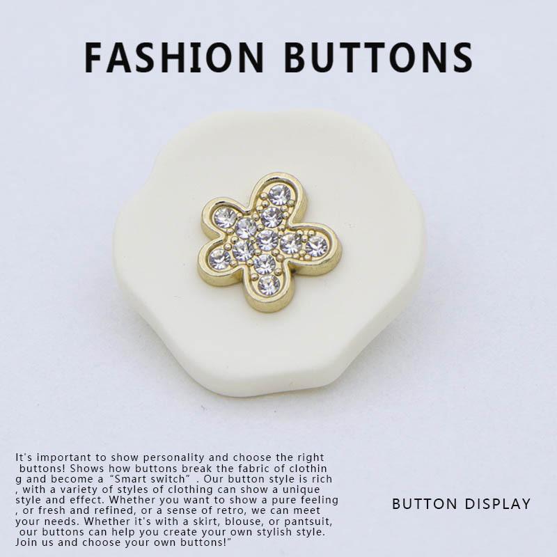 10Pcs Coat Buttons High-End Exquisite Premium Cashmere Sweater Decorative Buttons High-End Top Jacket Buttons