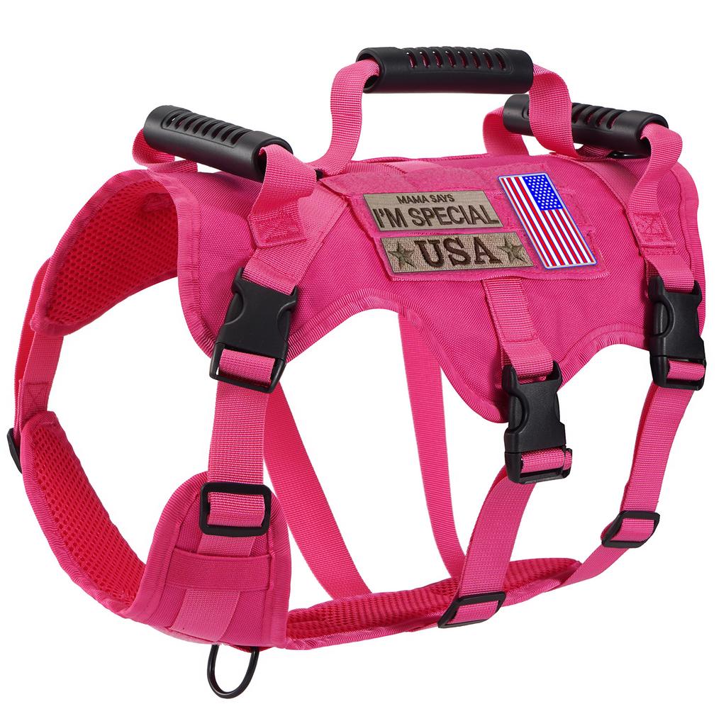 Dog Leash, Anti Slip, Explosion-proof, Nighttime Reflective, Walking Dog Chest Harness, Tactical Chest And Back For Large Dogs