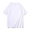 Summer Solid Pure Cotton T-shirts Women Harajuku Oversized Short Sleeve Y2k Tops Unisex Korean Streetwear Casual Basic T Shirt Female Good Quality