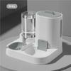 2 in 1 Automatic Gravity Cat Feeder Water Dispenser Spill-Proof Large Capacity One-Piece Design Pet Food Bowl Supplies 5