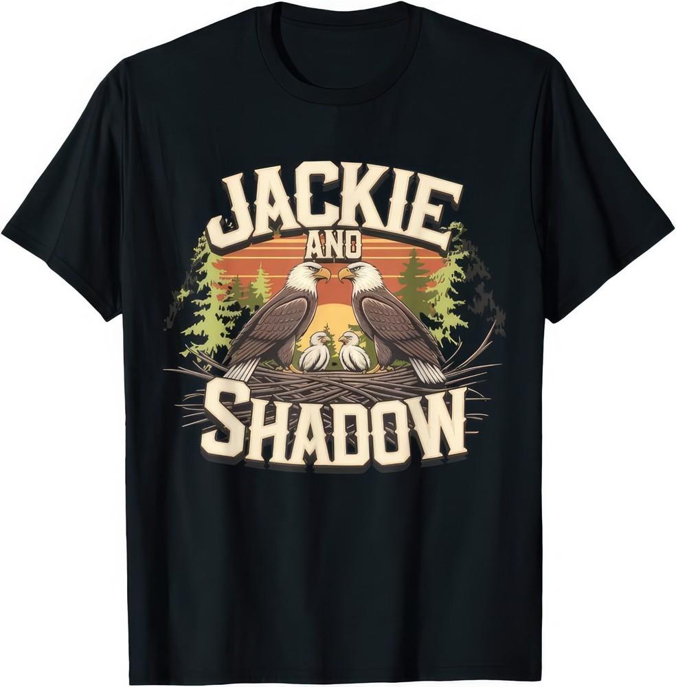 

Jackie and Shadow Eagle Vintage Birds T Shirt M