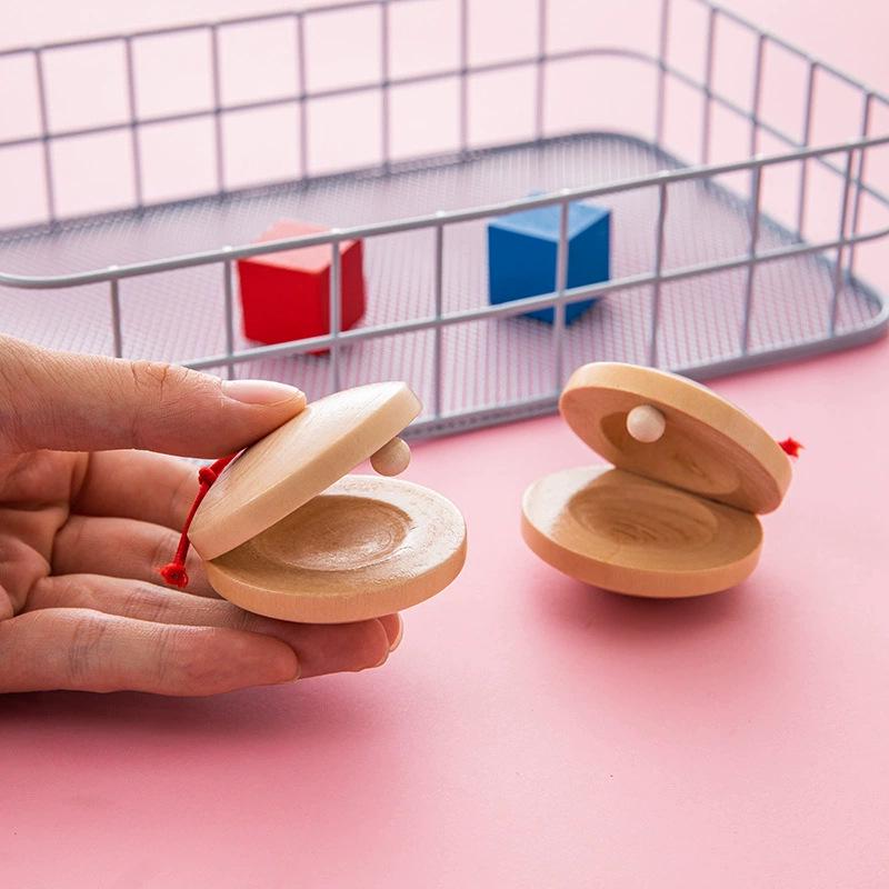 

Wooden Cartoon Animal Castanets - Orff Musical Instrument for Early Education and Baby Toys