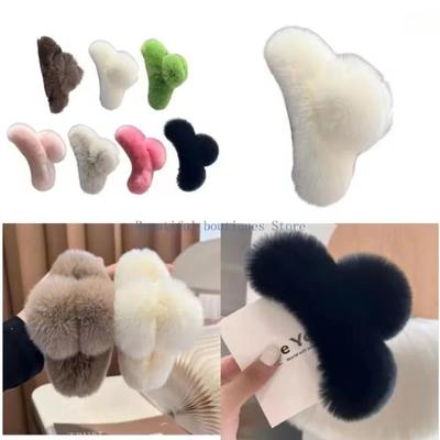 Haar Flauschige Klauen Accessoires für Frauen Clip Pinzas Para El Pelo Koreanische Mode Stirnband Clips Nadel Pinzas Pelo Haarspange Haarklammer
