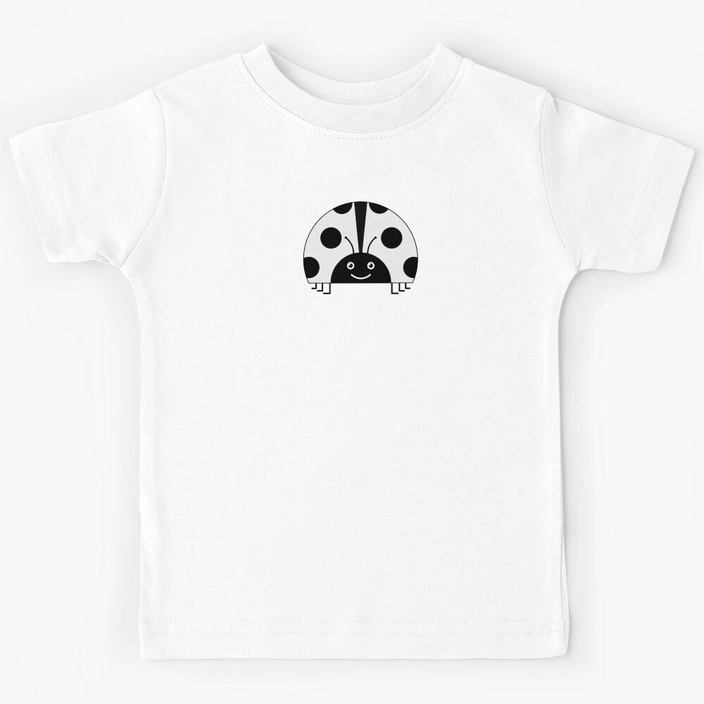 White Lady Beetle Kids T-Shirt 140