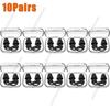 1-50Pairs Silicone Earplugs for Swimming Sleeping Soundproofing Noise Reducing Earplugs Motorcycle Noise Filtering Earplugs