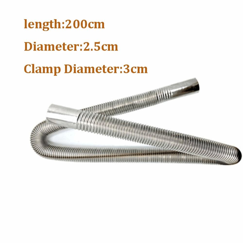 Stainless Steel Air Diesel Parking Heater Aluminum Foil Sleeve Clamps Heater Exhaust Pipe Hose Hose Clamp Air Heater