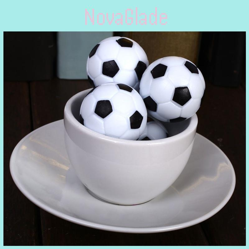 White Mini Toy Soccer Ball For Kids Soft Pu Foam Non-inflatable Solid Sports Ball