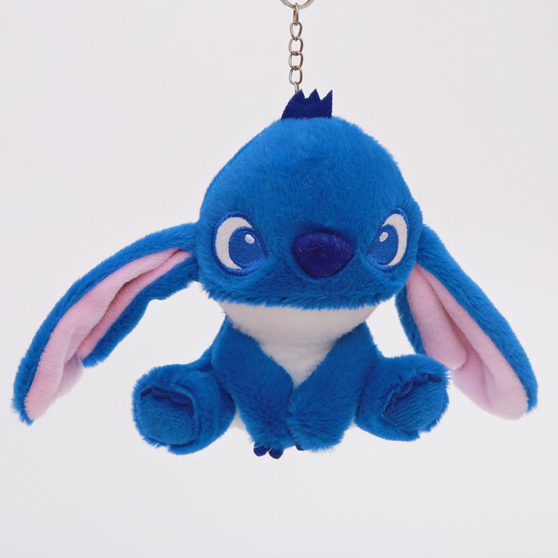 Stitch Plush Keychain With Keyring For Backpack Decor And Collectors