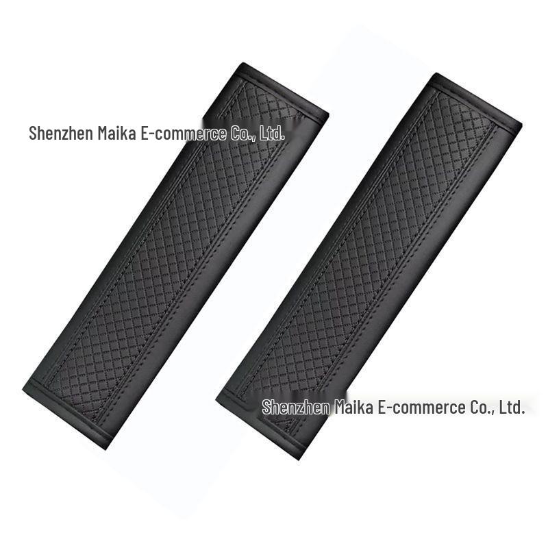 Argyle Embossed Seatbelt Shoulder Pad: Comfortable, Breathable Car Protector Cover