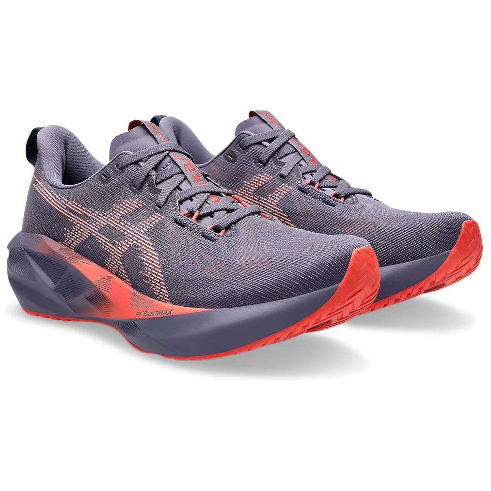 Asics Novablast 5 Greyish Purple Coral Reef Sneakers 1011B974-500