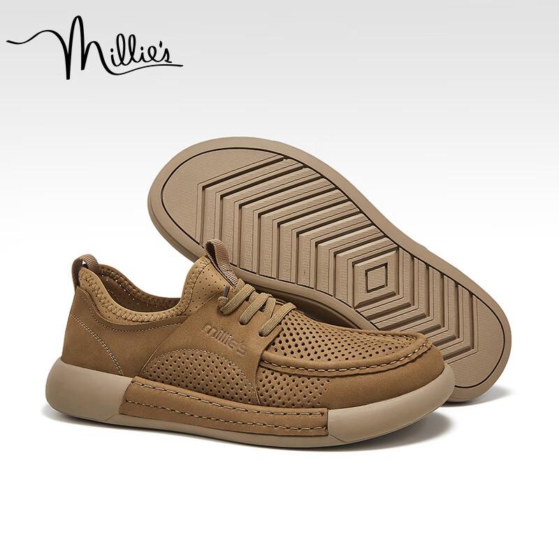 Millies Men s Casual Leather Loafers 40